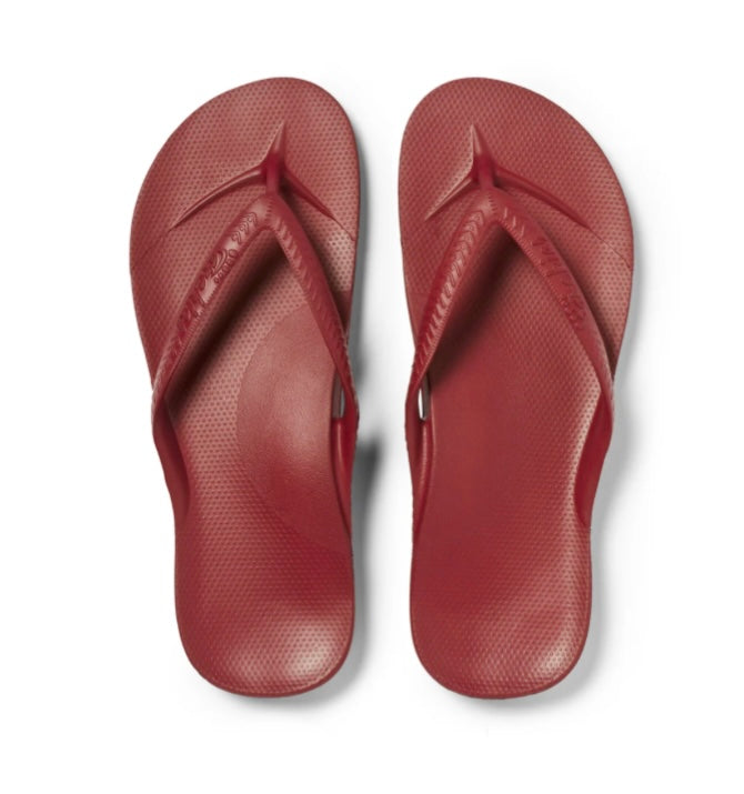 Archies arch support flip flops