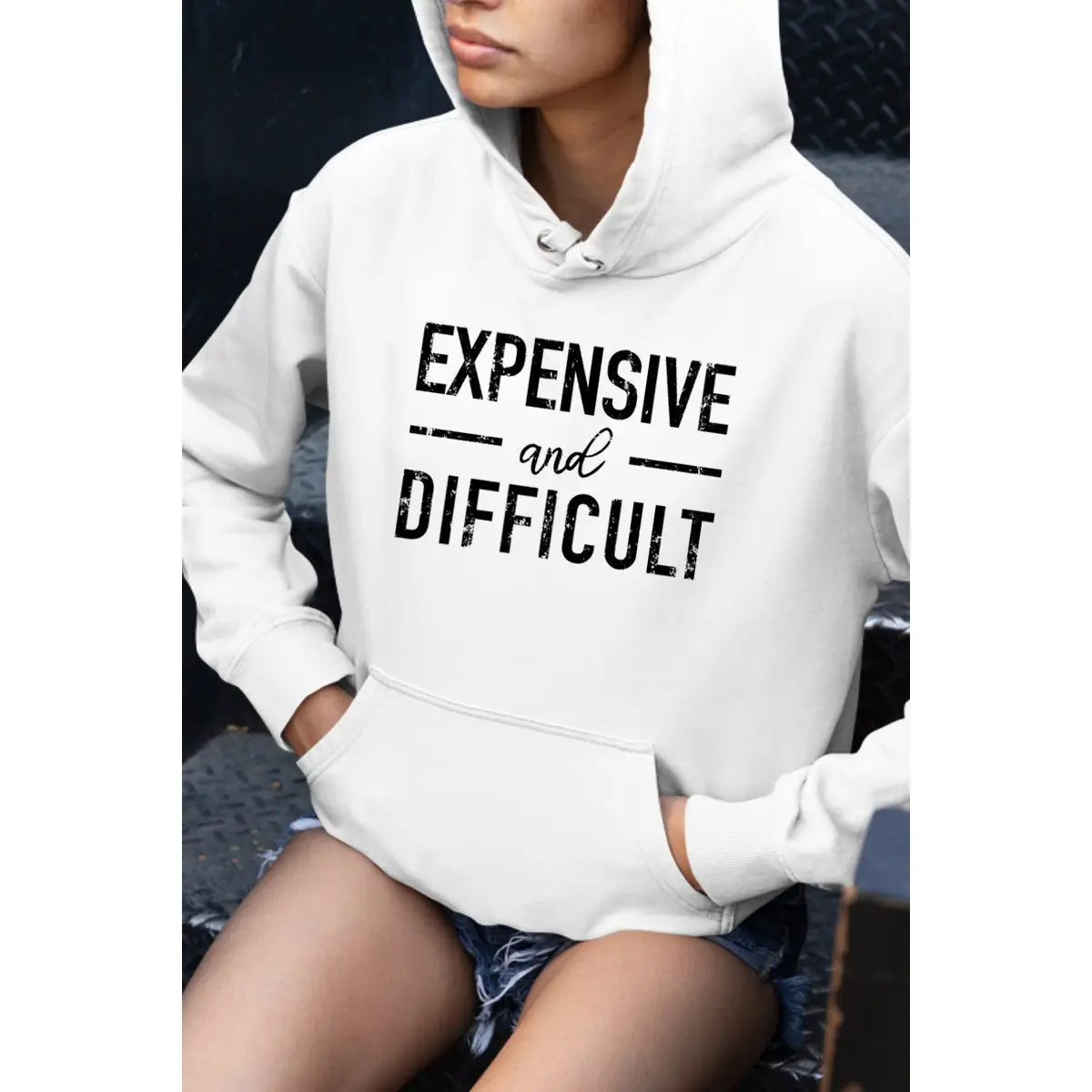 Expensive & Difficult hoodie (2 colors)