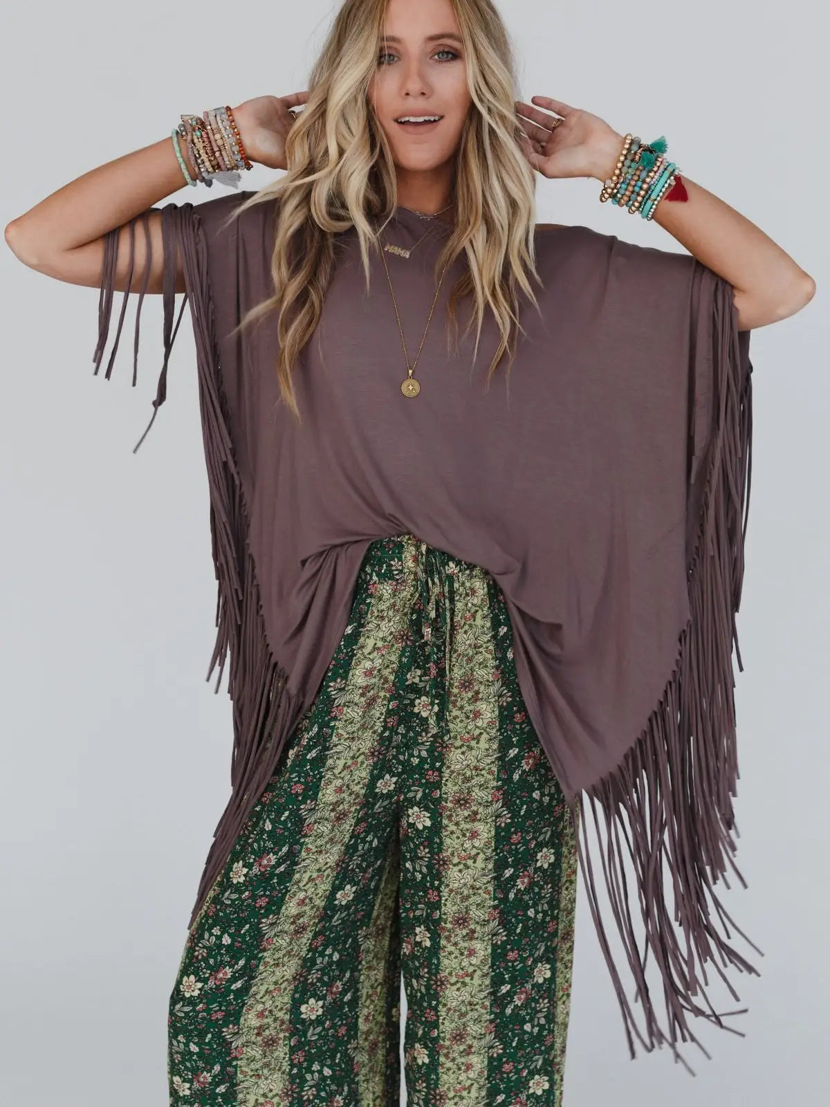 Showstopper fringe top (3 colors)