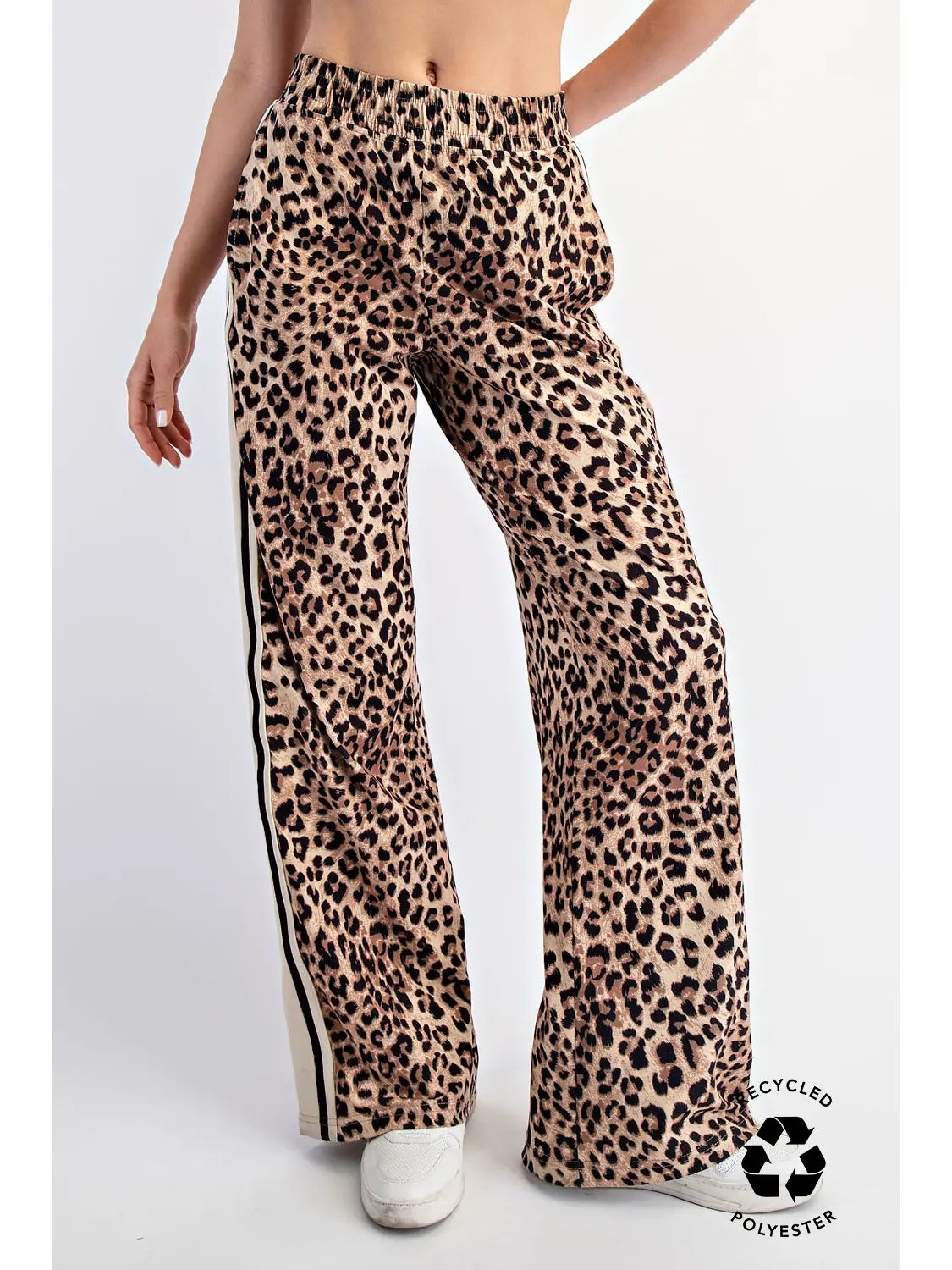 Leopard print butter soft pull on pant