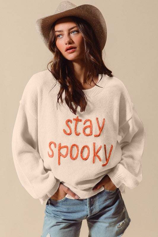 Stay spooky sweater