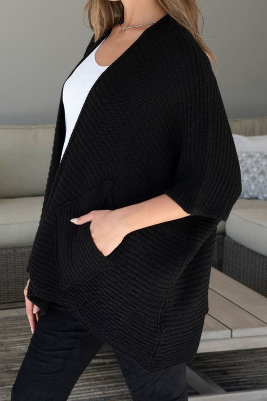 Open cardigan (2 colors)
