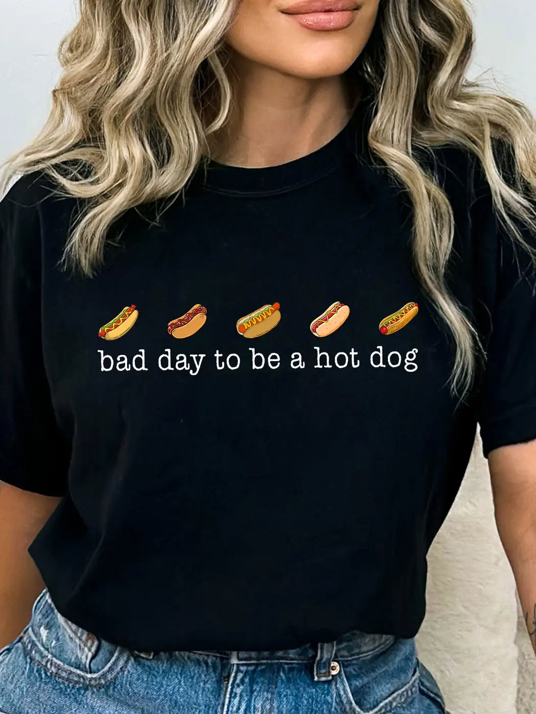 Bad day to be a hotdog Tshirt