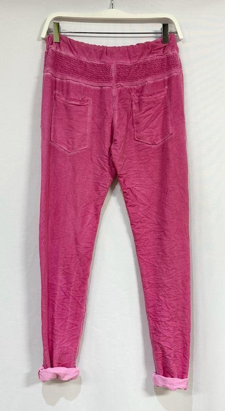 Moto cotton jogger