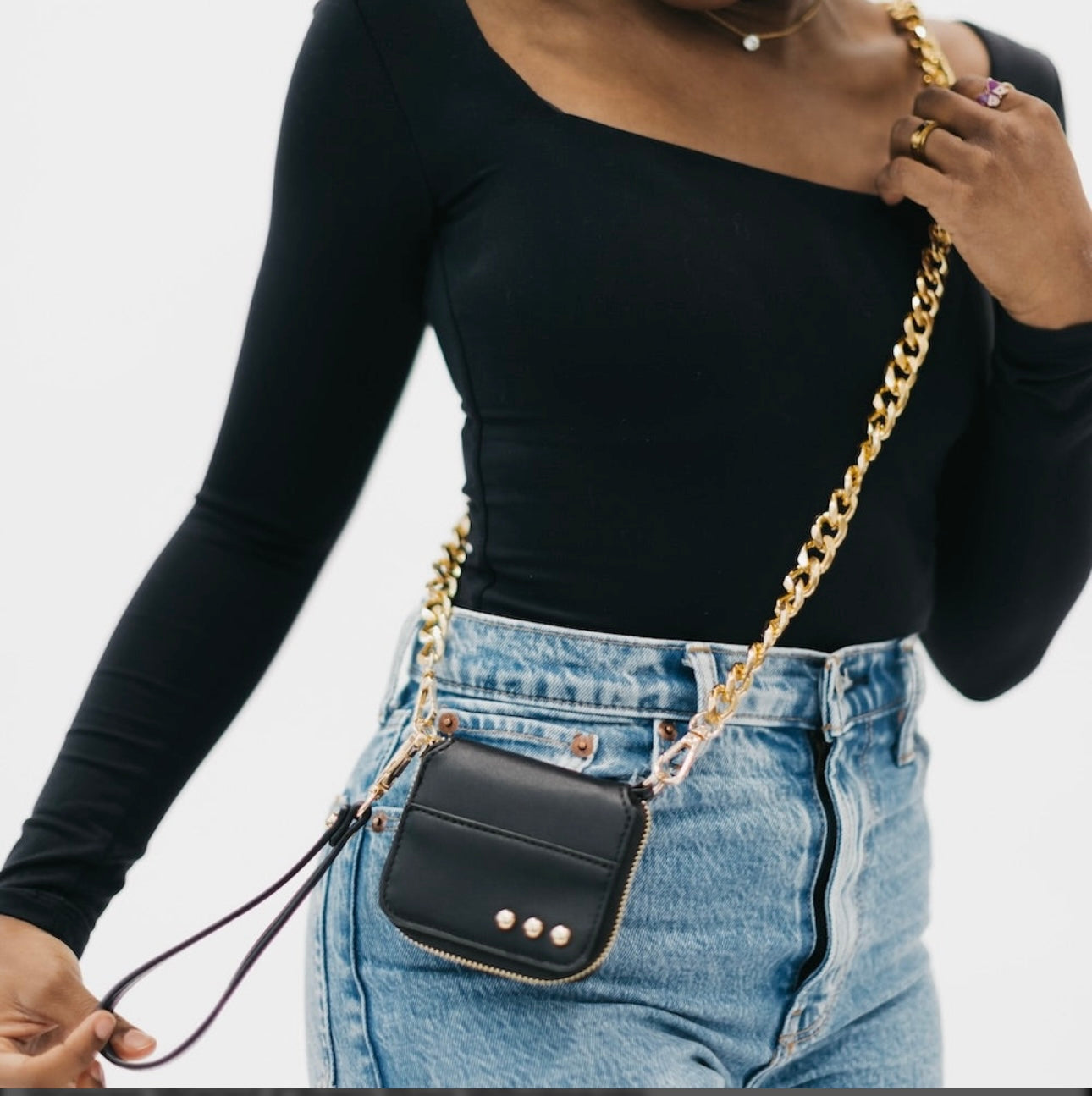 Winnie wallet chain bag