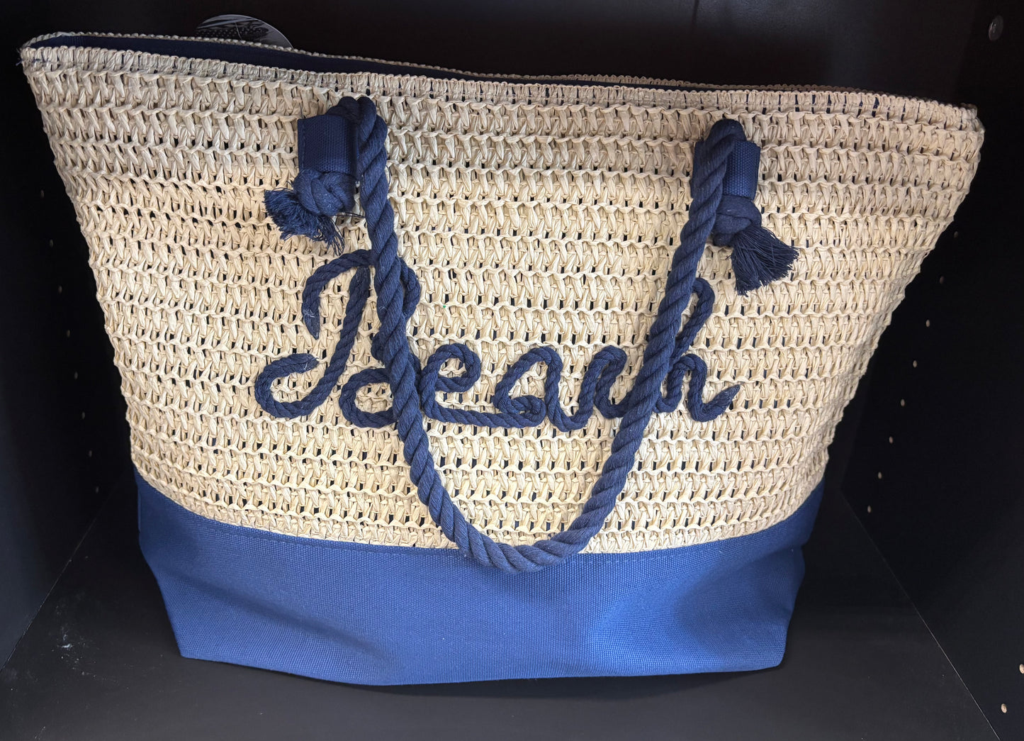 Beach tote bag