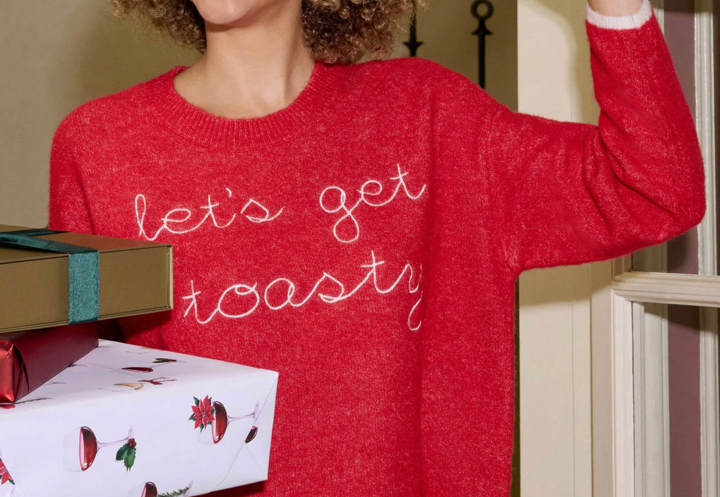 Let’s Get Toasty sweater by PJ Salvage
