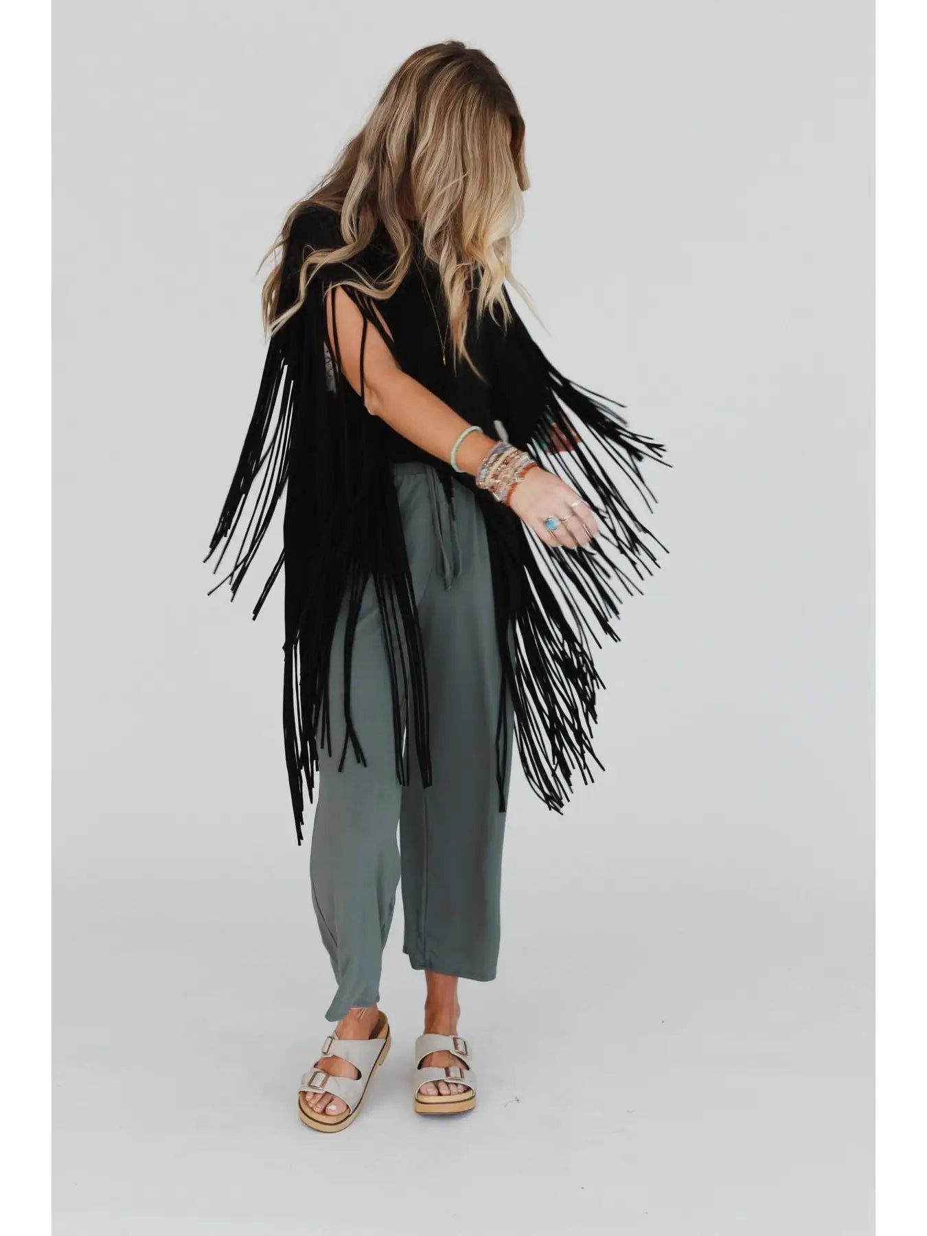 Showstopper fringe top (3 colors)