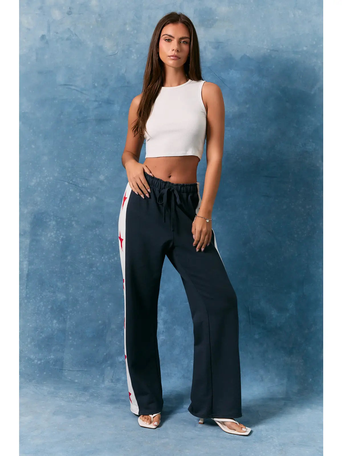 Stars wide leg pants