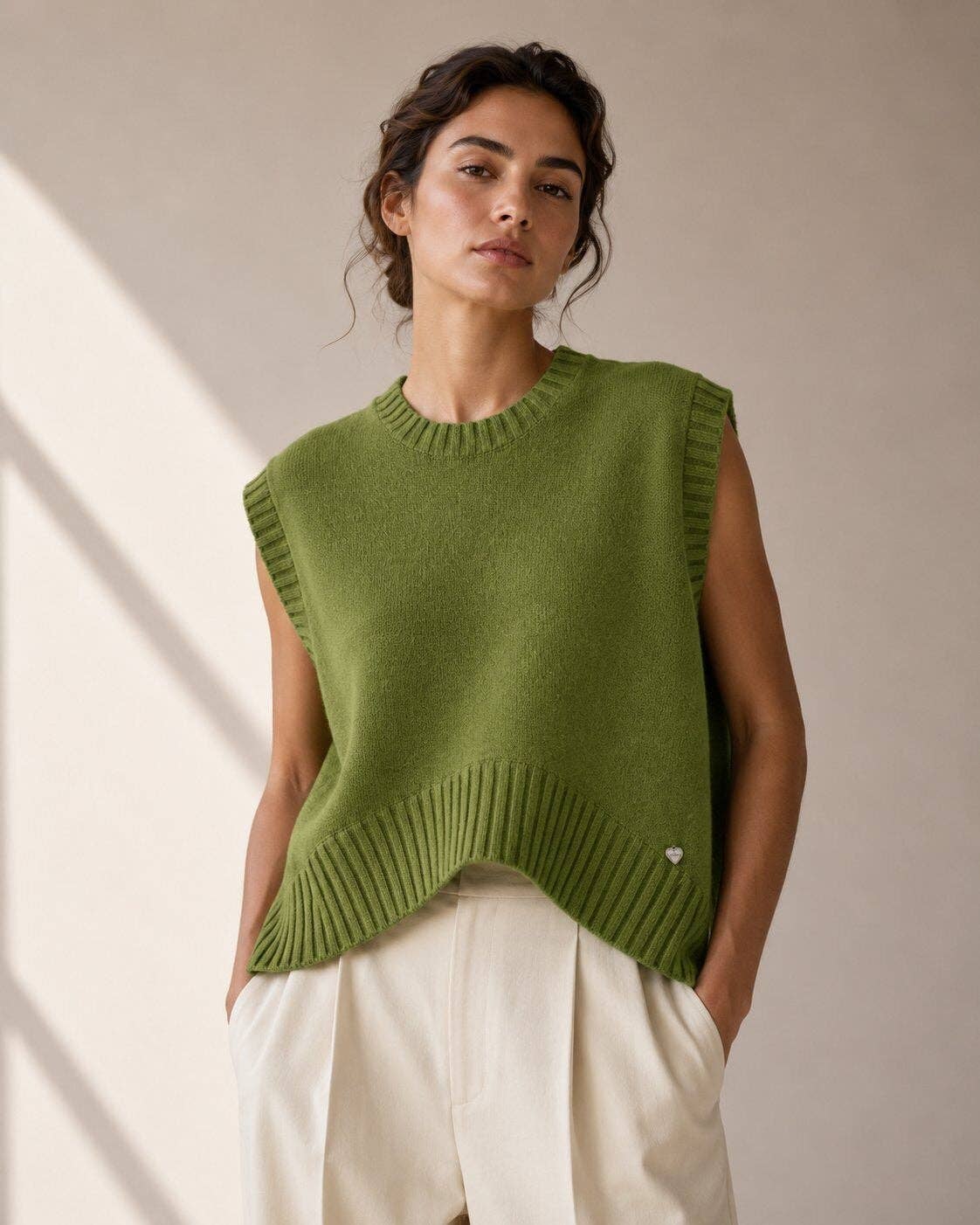 LUBXC Boxy Knit Vest — 11 Colors