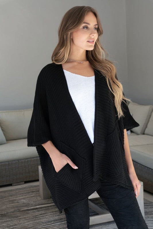Open cardigan (2 colors)