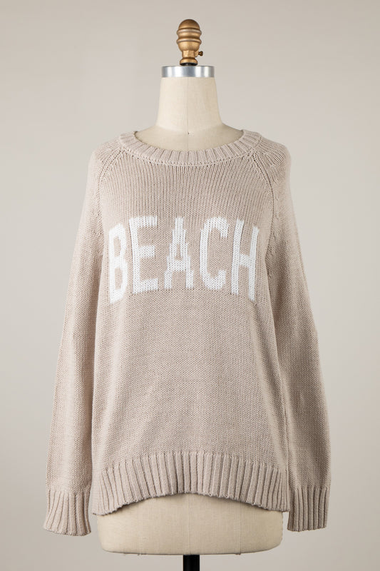 Beach sweater