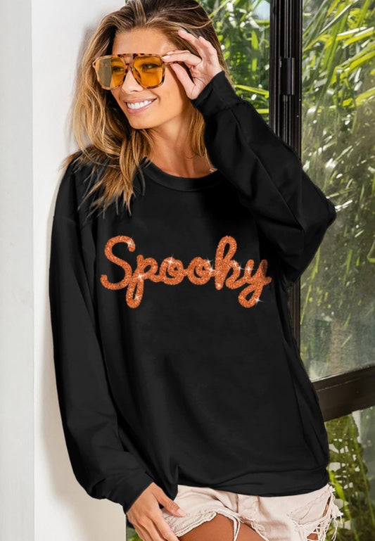 Spooky lightweight sweatshirt