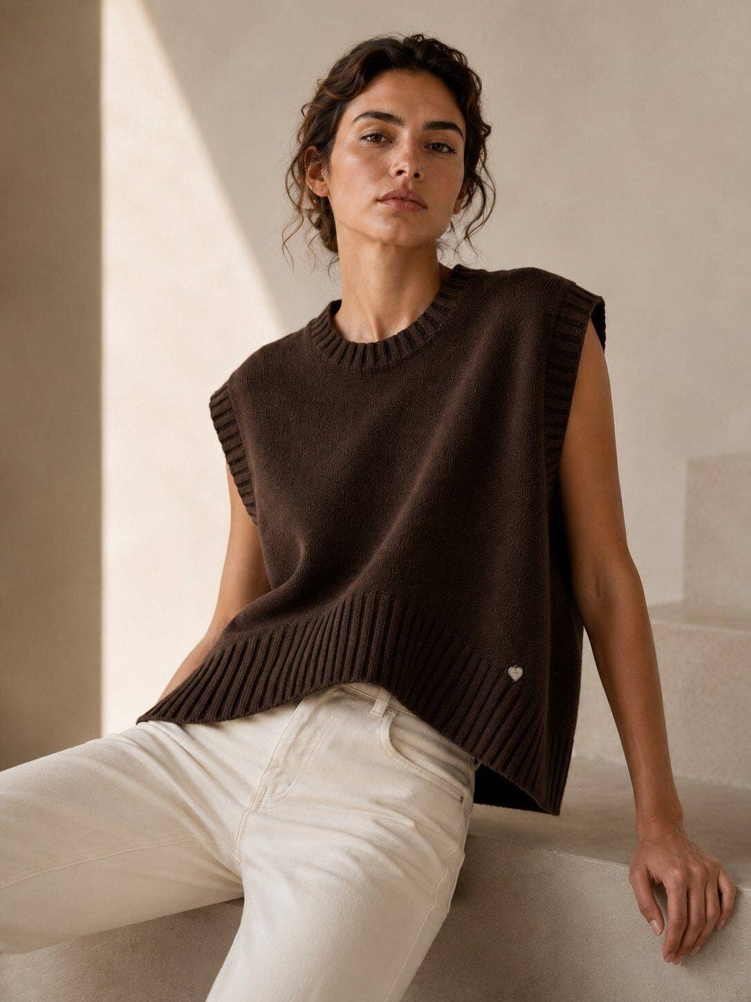 LUBXC Boxy Knit Vest — 11 Colors