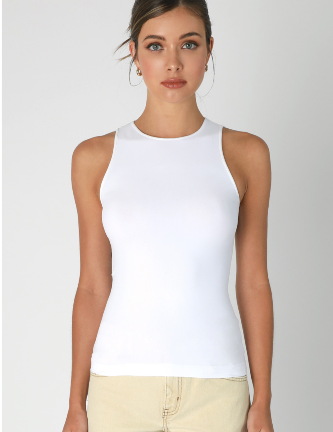 Basic jersey tank top