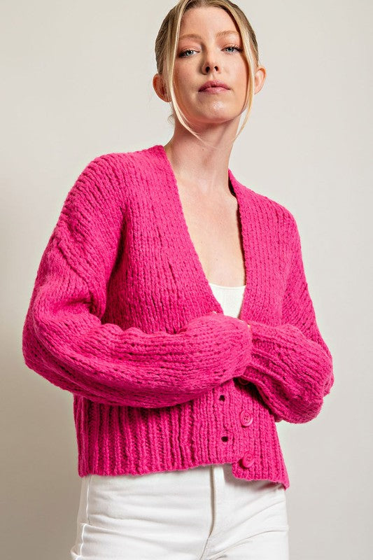 Button down cardigan