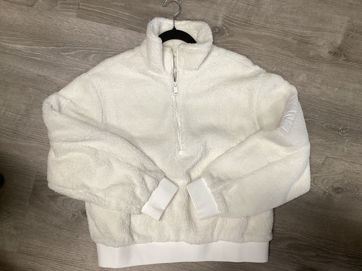 Half zip Sherpa pullover