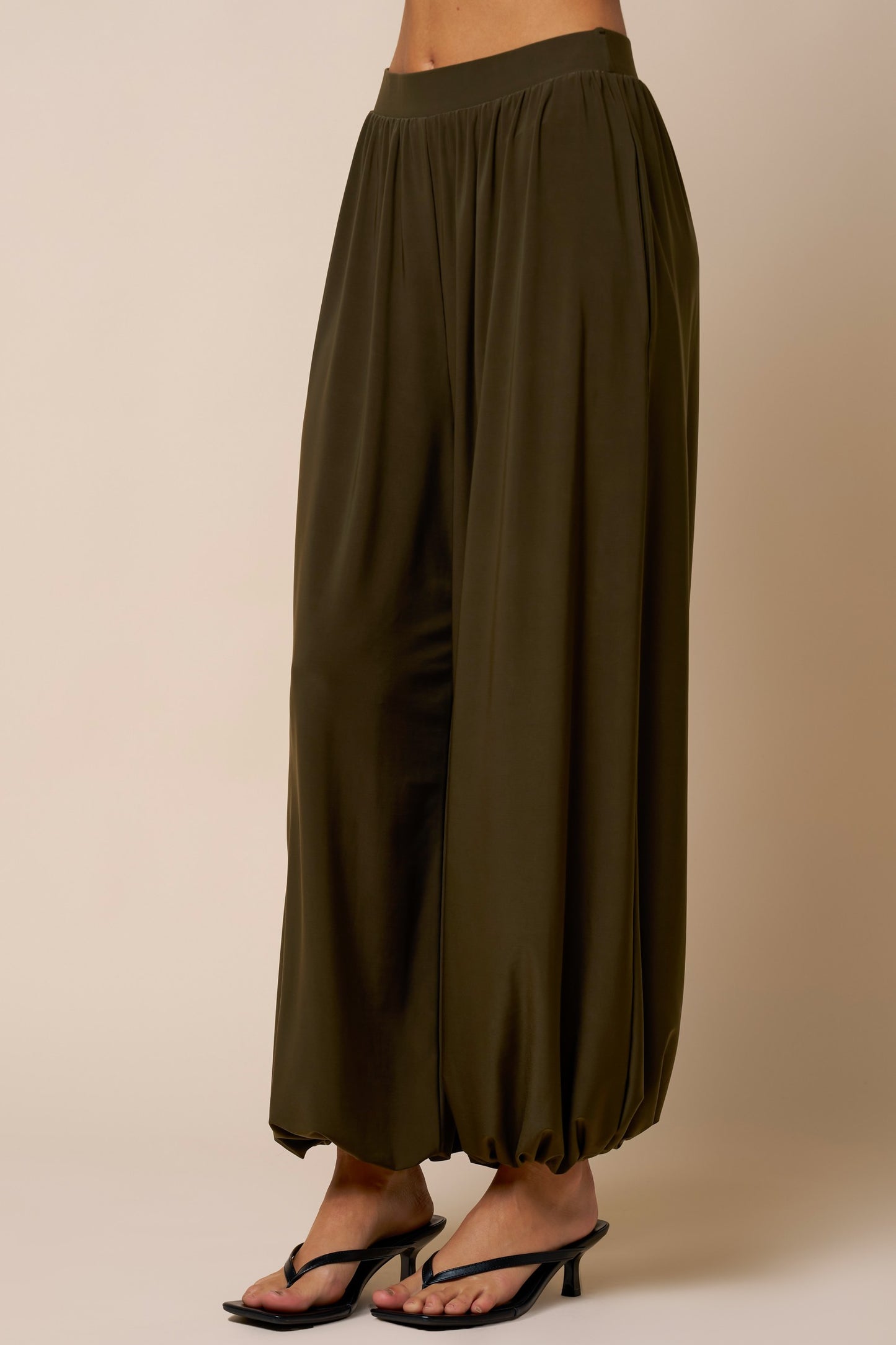 Balloon knit pant