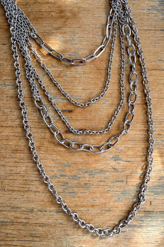 5 layer necklace (2 colors)