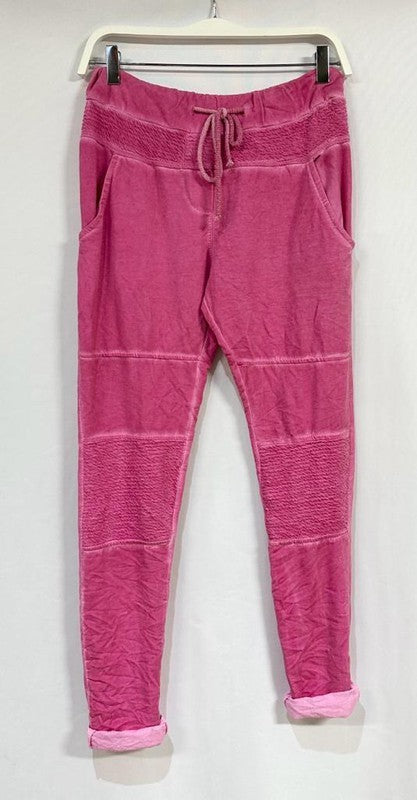 Moto cotton jogger