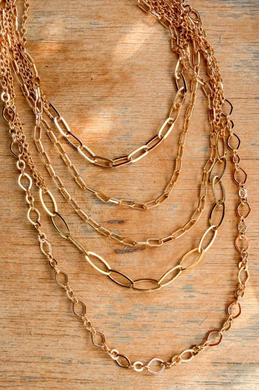5 layer necklace (2 colors)