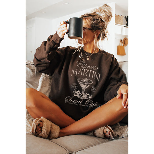 Espresso Martini club sweatshirt (2 colors)