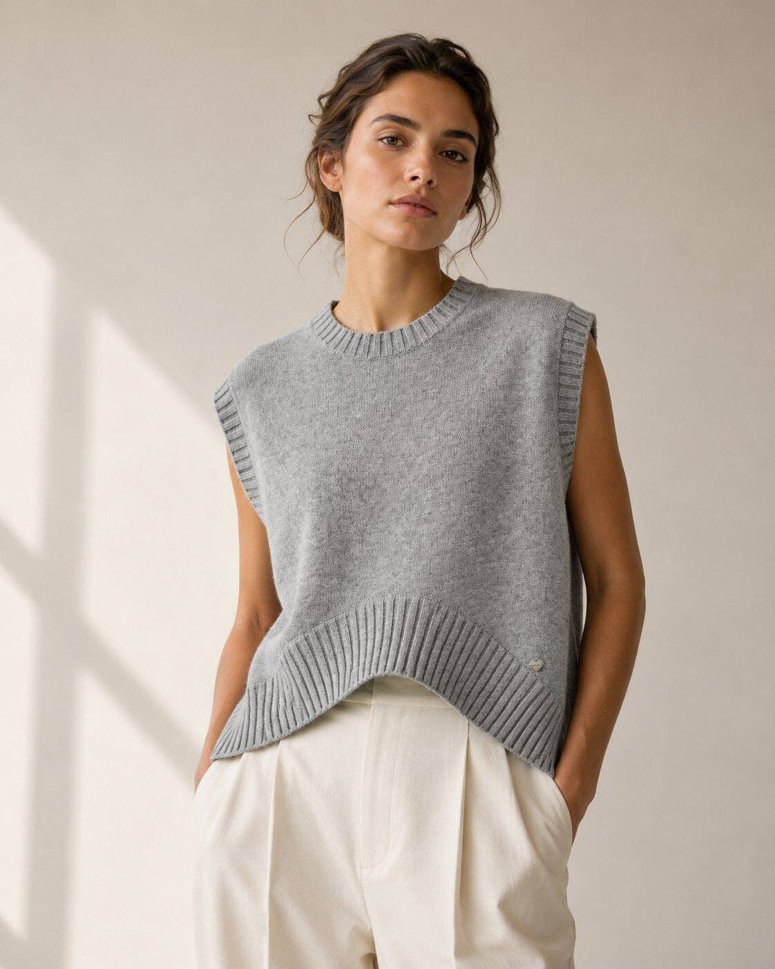 LUBXC Boxy Knit Vest — 11 Colors