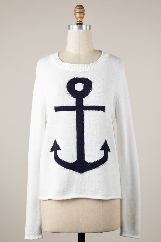 Anchor sweater