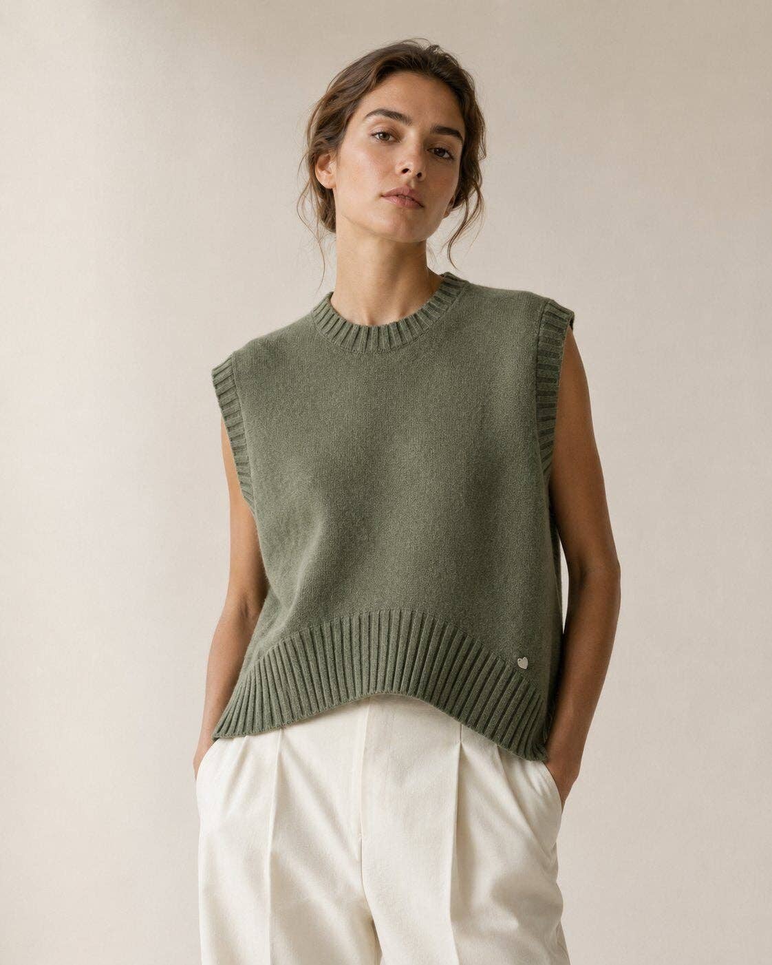 LUBXC Boxy Knit Vest — 11 Colors