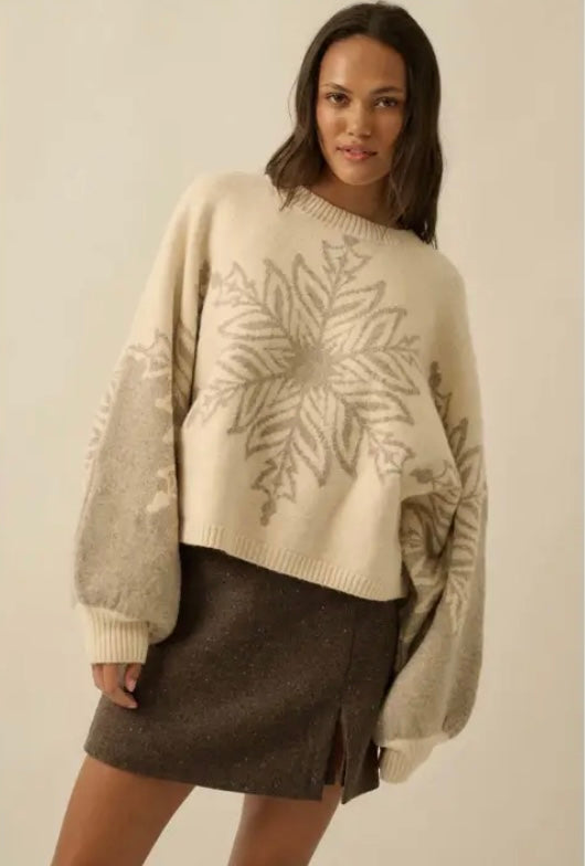Snowflake sweater