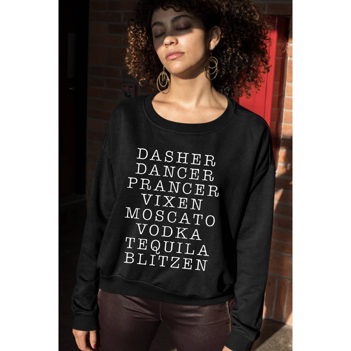 GRAPHIC SWEATHERSHIRT WOMEN TOP