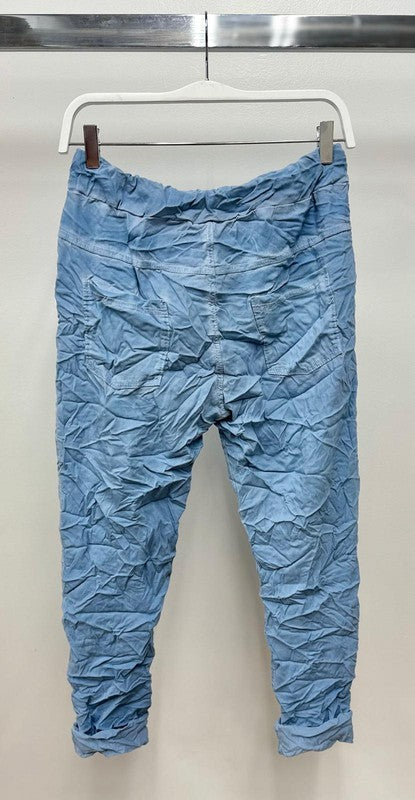 Stone wash crinkle jogger (2 colors)