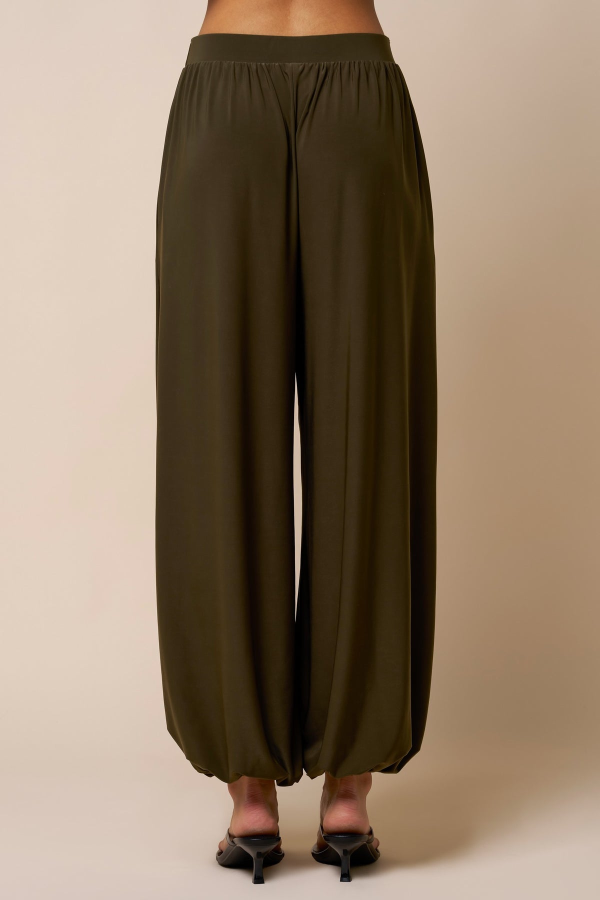 Balloon knit pant