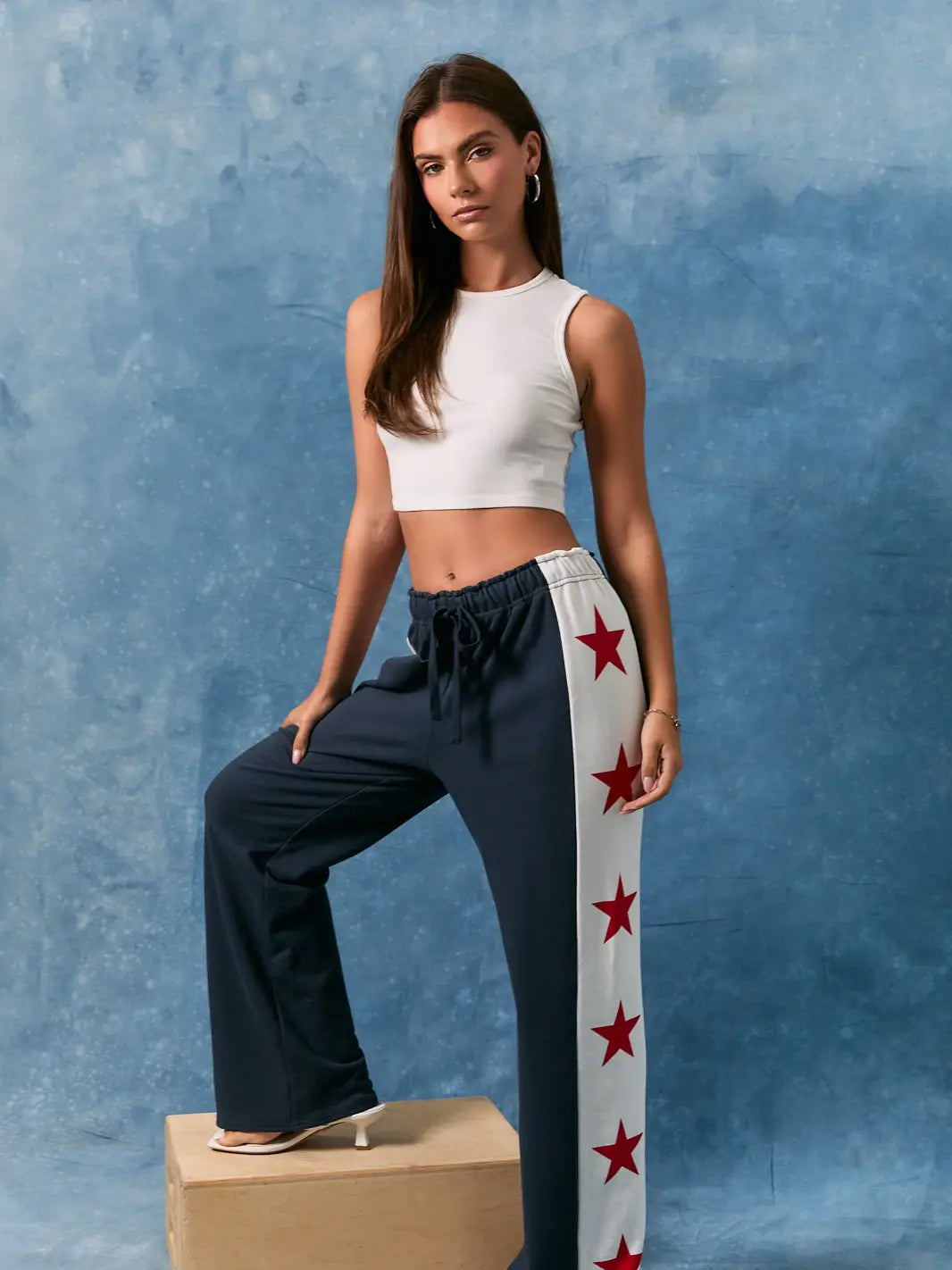 Stars wide leg pants