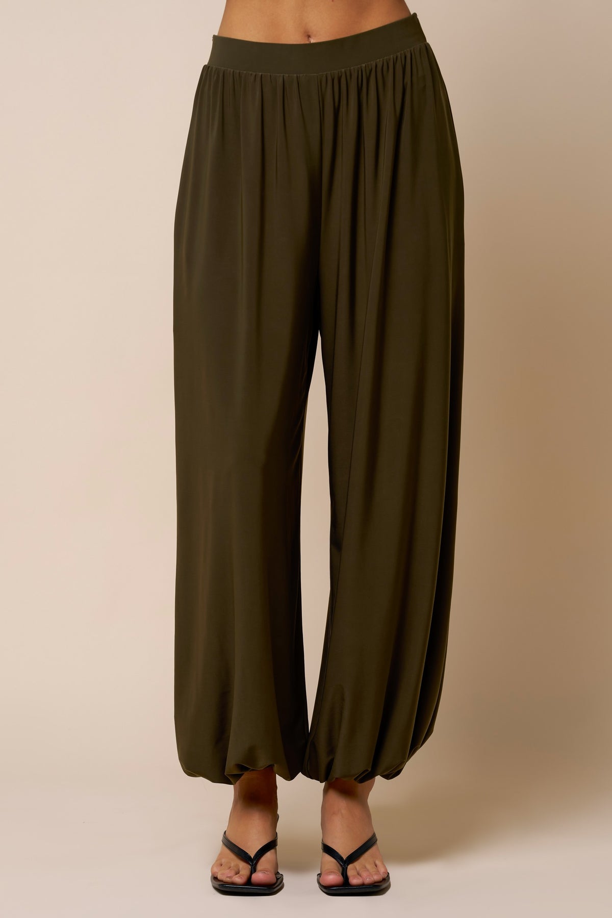 Balloon knit pant