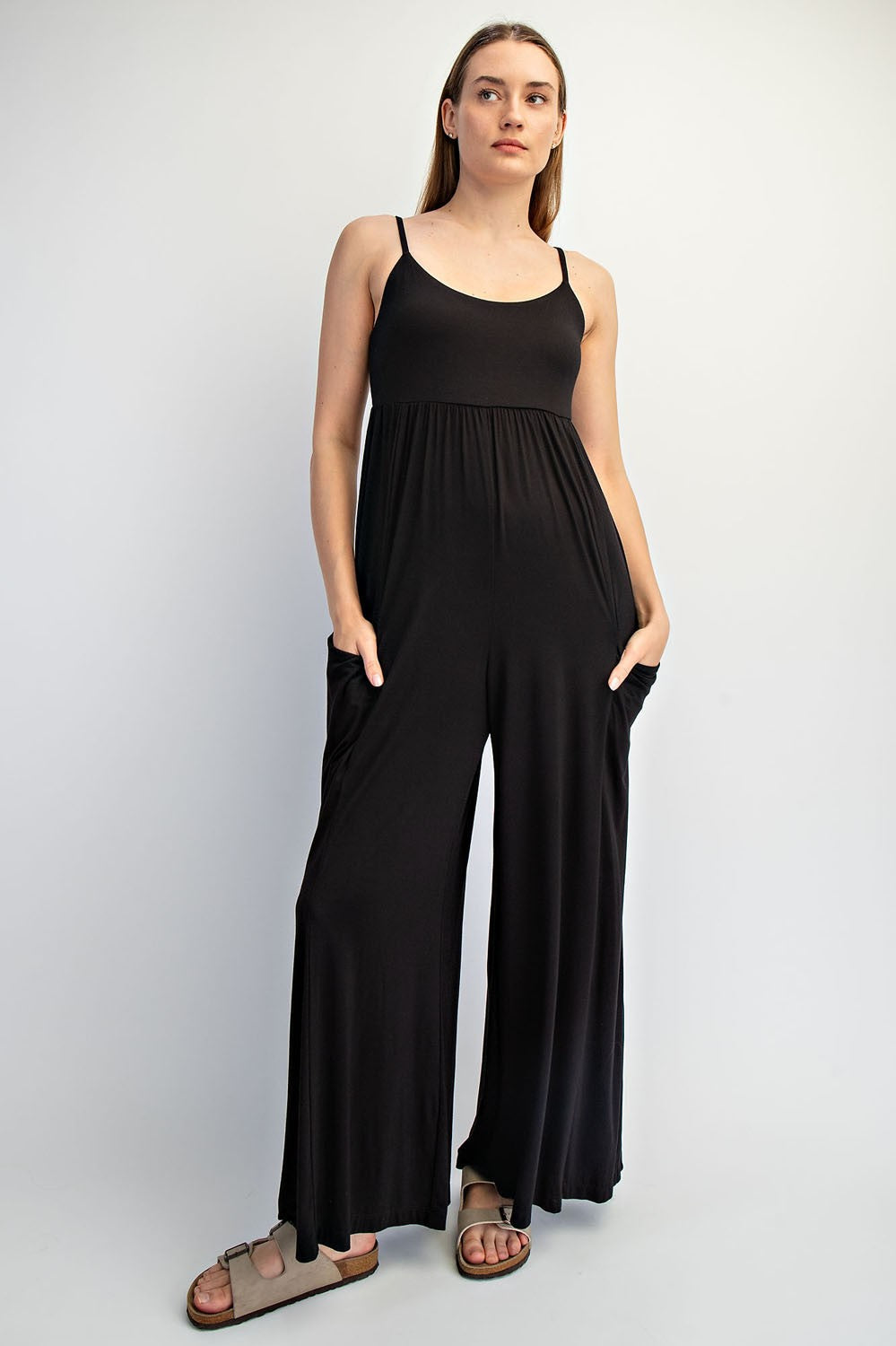 Wide leg onesie