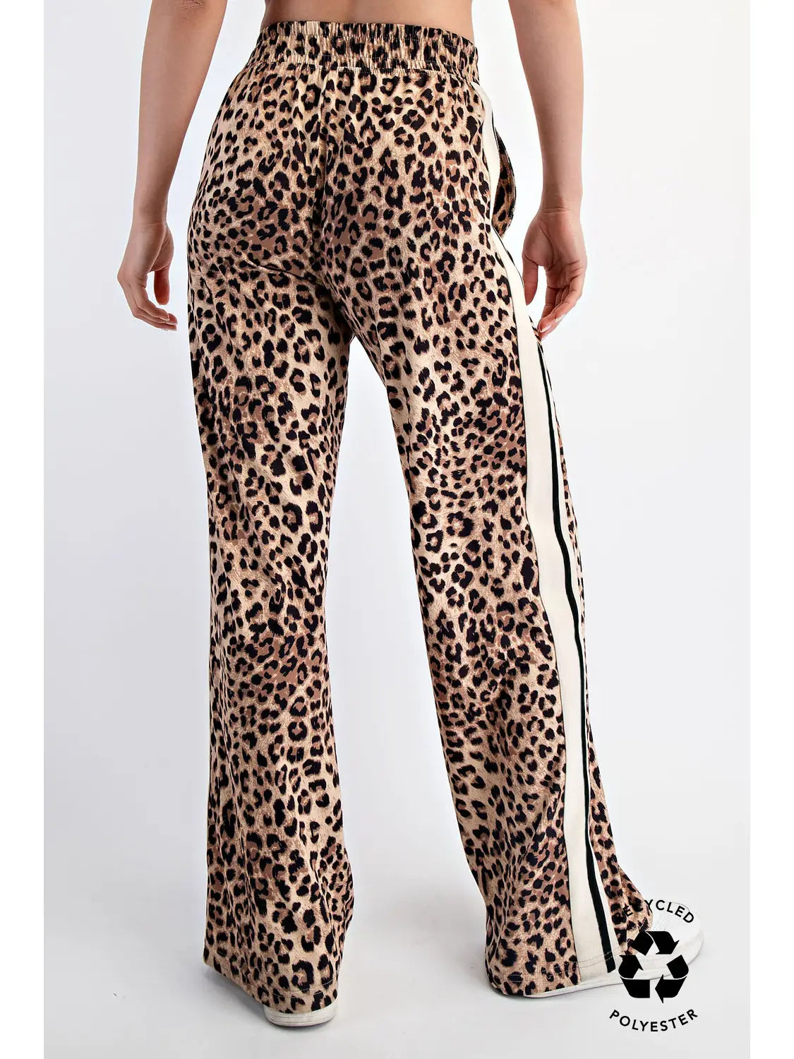 Leopard print butter soft pull on pant