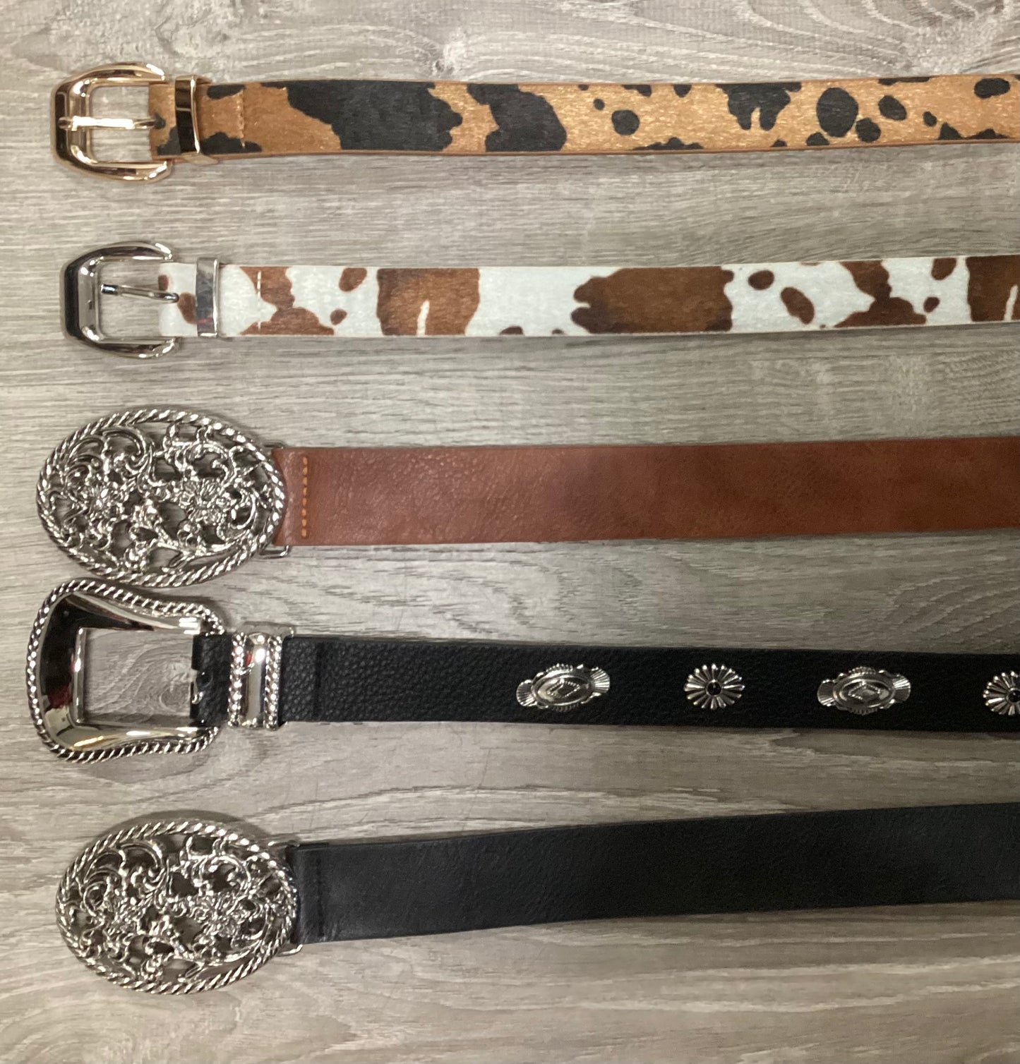 Assorted fashion belt