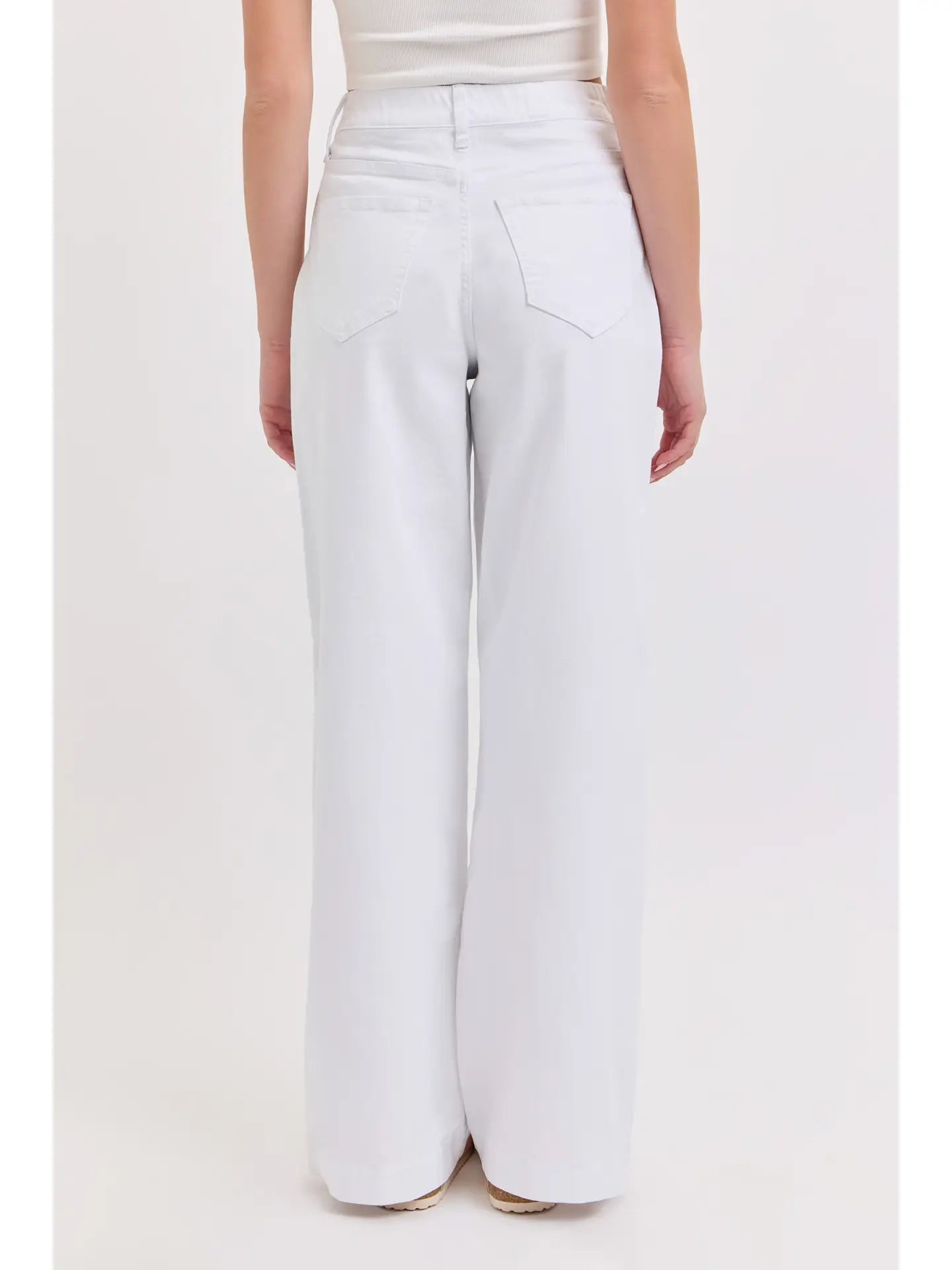 Pull on wide leg