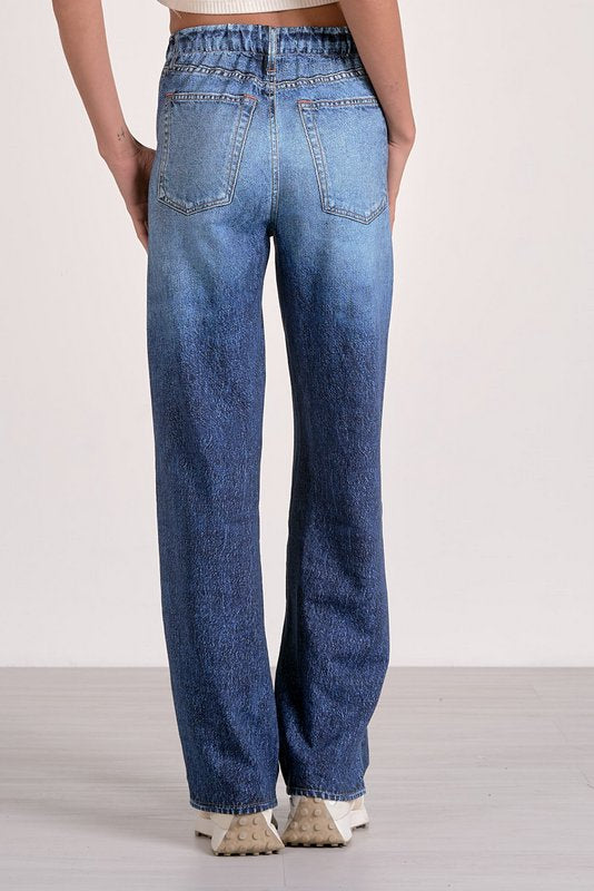 Jenna sweatpant jean by Elan