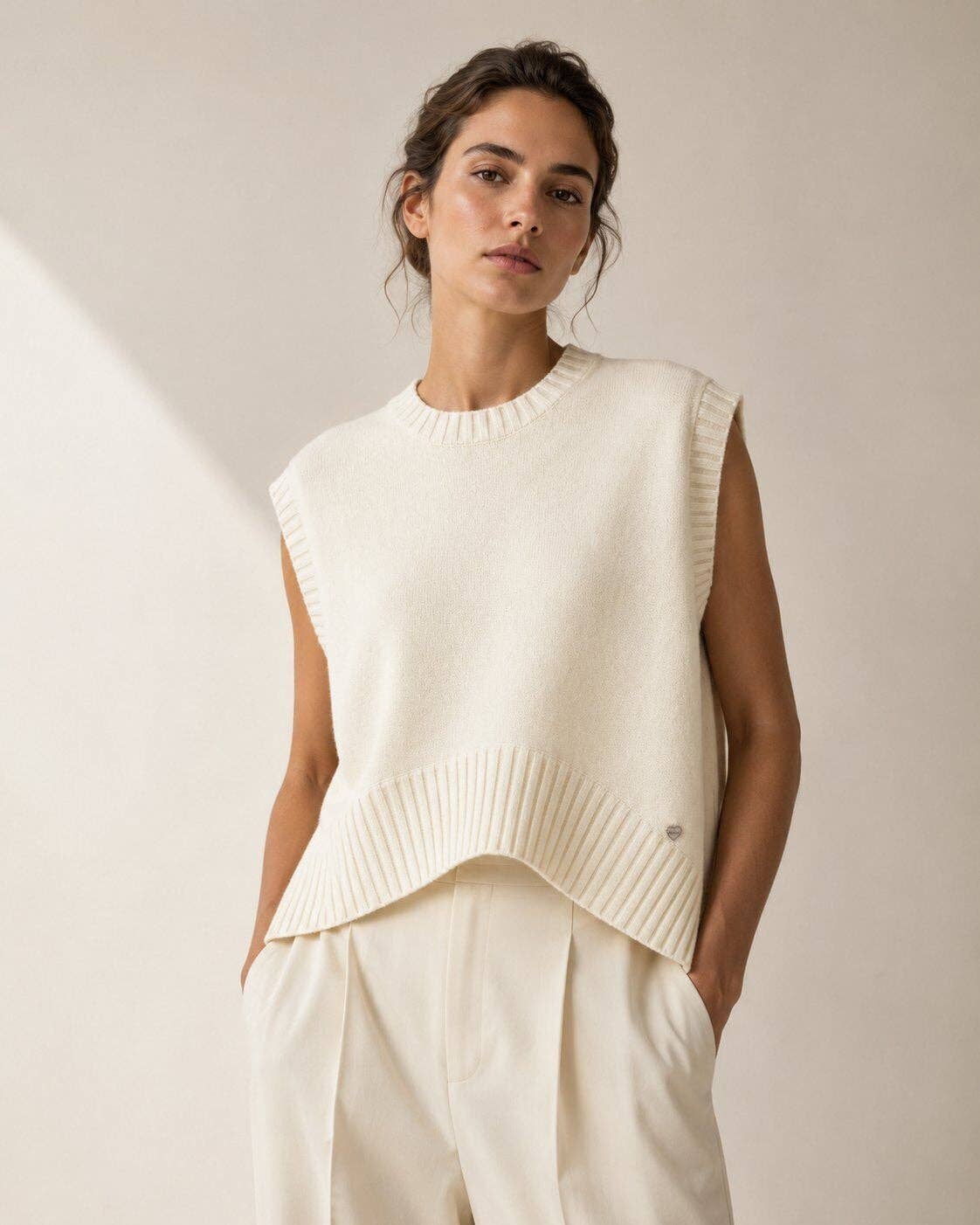 LUBXC Boxy Knit Vest — 11 Colors