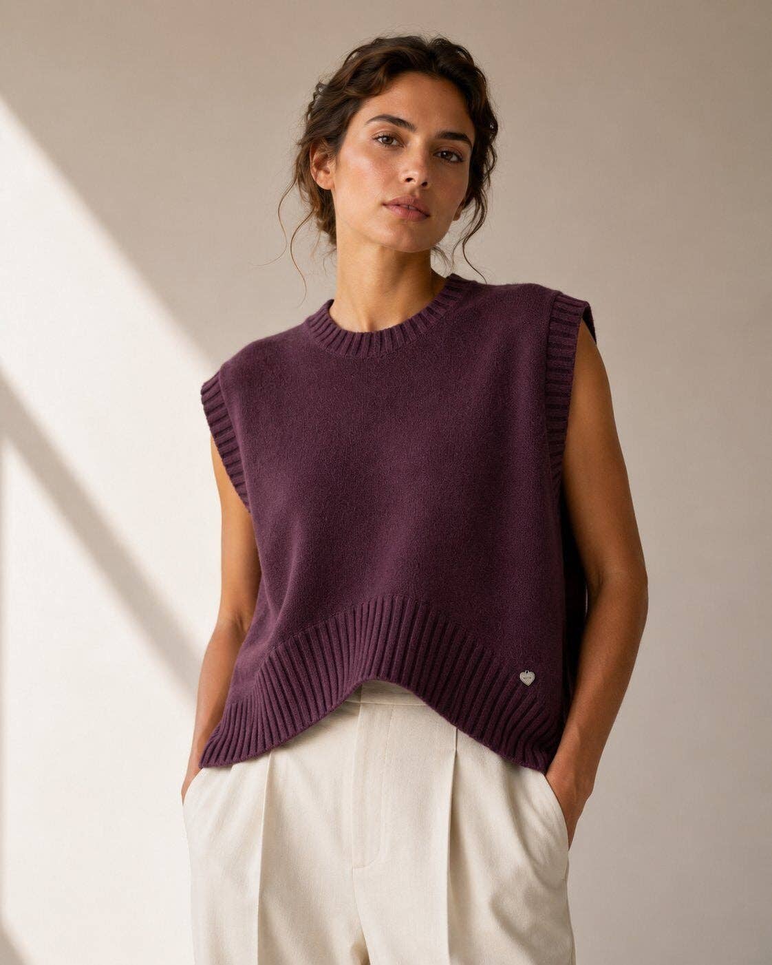 LUBXC Boxy Knit Vest — 11 Colors