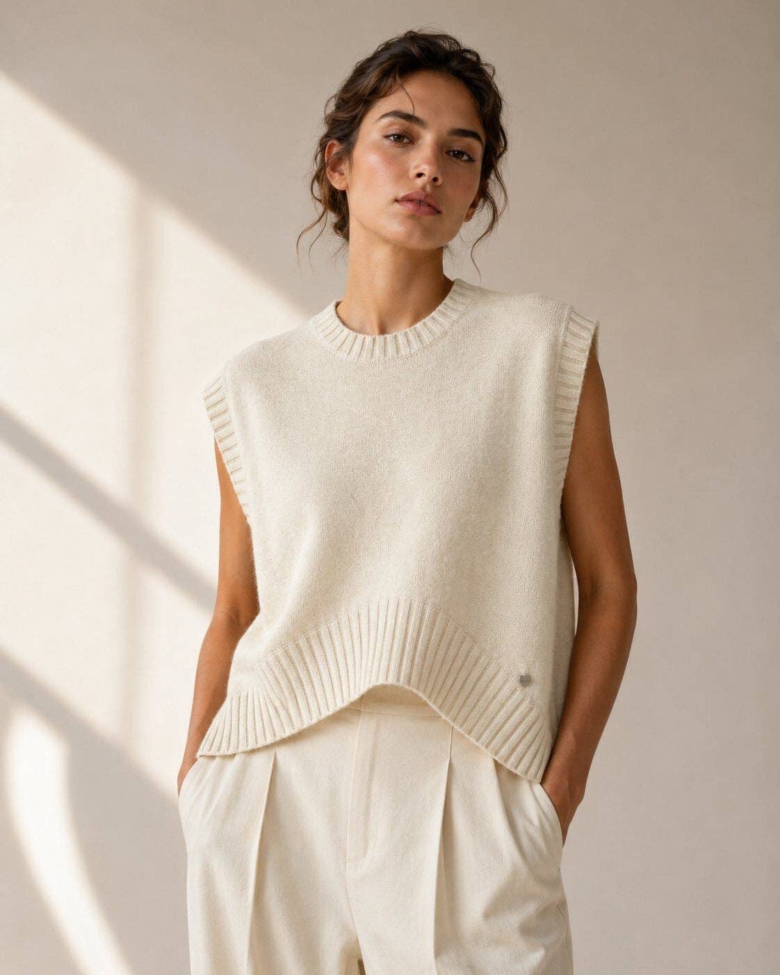 LUBXC Boxy Knit Vest — 11 Colors