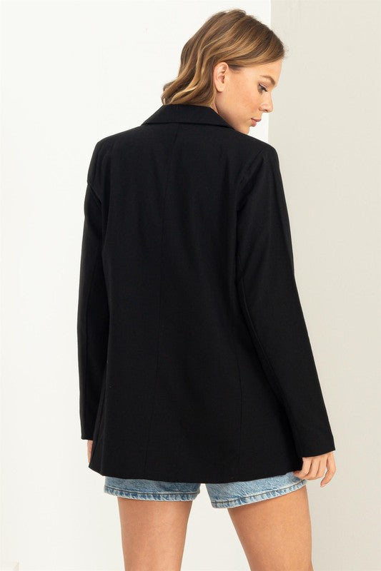 Black blazer jacket