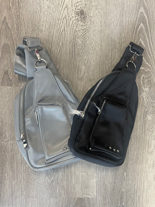 Nylon crossbody bum bag